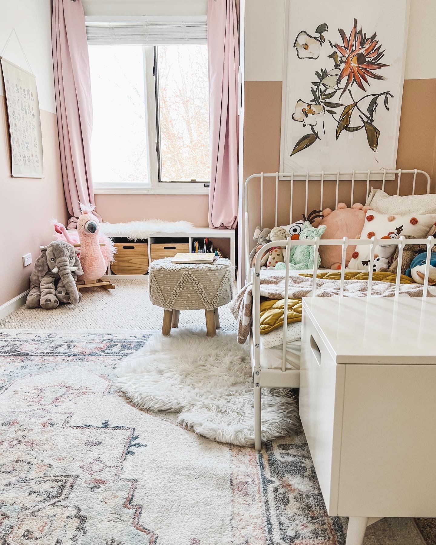 Harper's Big Girl Bed and Room Update - Home with Janny