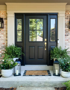 How to Update Your Front Door Without Buying a New One: Entry Door ...